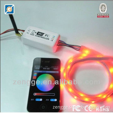 Iphone/IOS/Ipad/Android LED wifi touch remote control RGB Wifi Controller